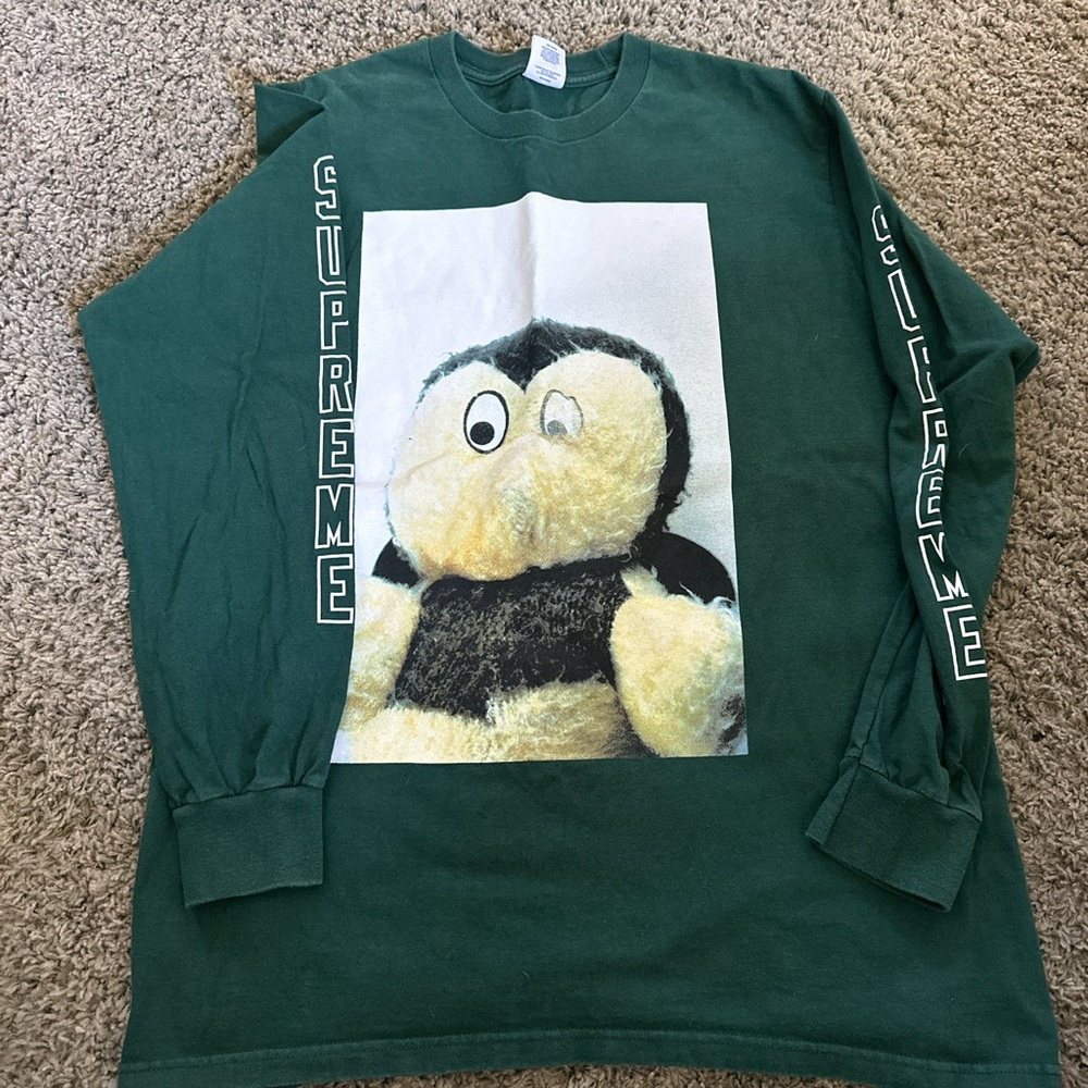 Green Supreme x Mike Kelley Long Sleeve Shirt